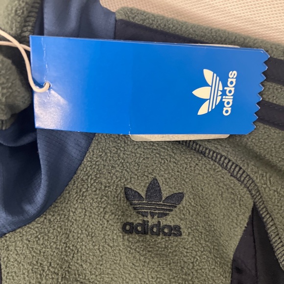 {ED5735} ADIDAS ORIGINALS STANDARD PT3 20 JACKET Fleece colorblock pullover soft - Picture 2 of 12